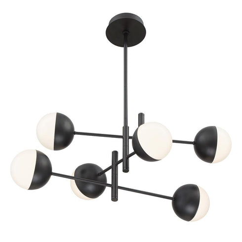 Eurofase Fairmount Grand Orbiting Globes Of Opal Glass Hover Model: 35919-025