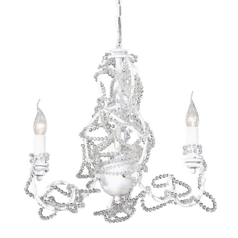 Eurofase Fantasia 3 Light Chandelier White Model: 22930-019