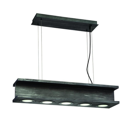 Eurofase Fascio 5 Light LED Pendantblack Model: 30034-013