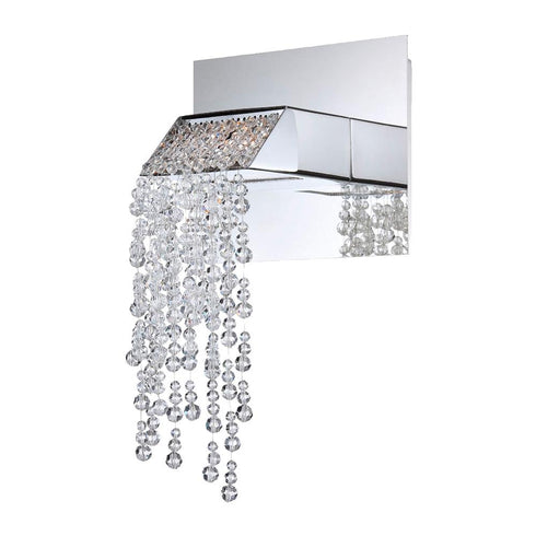 Eurofase Fonte Polished Chrome With Faceted Crystal Beading Model: 38504-013