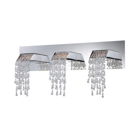 Eurofase Fonte Polished Chrome With Faceted Crystal Beading Model: 38505-010