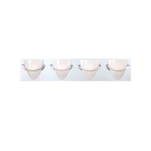Eurofase Forma Opal Silk Glass With Polished Chrome Or Model: 38539-015
