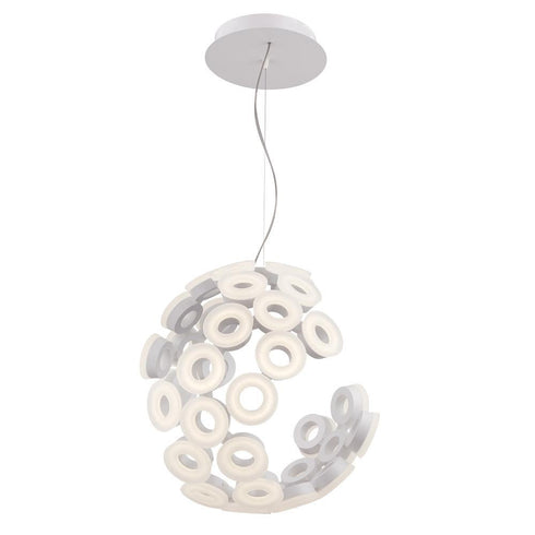 Eurofase Glendale3 5 Light LED ChandelrWhite Model: 28182-016