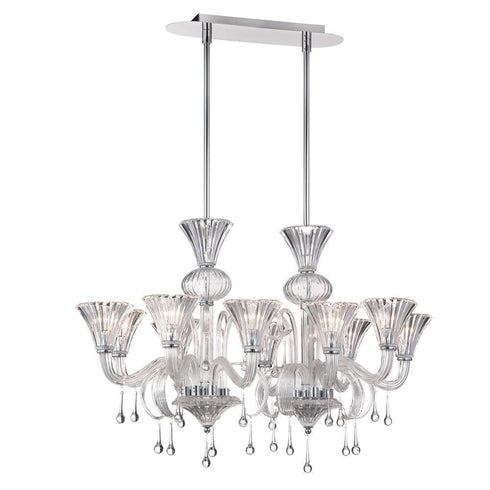 Eurofase Gloria 1 0 Light Chandelier Chrome Model: 28051-015