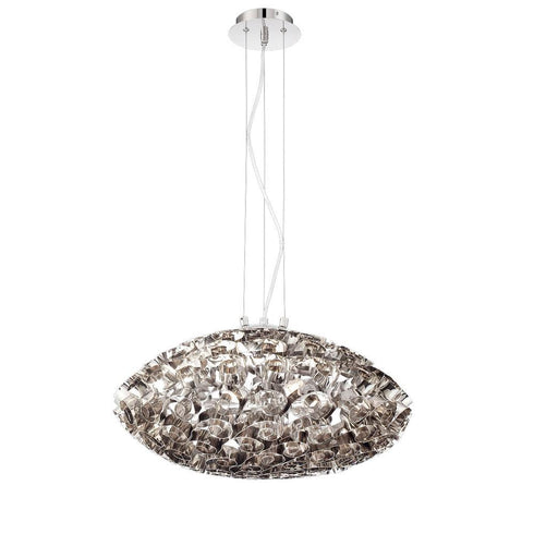 Eurofase Grace 6 Light Chandelier Nickel Model: 26333-014