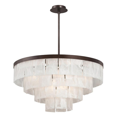Eurofase Hainsworth, 8 Light Chandelier, Orb Model: 28047-018