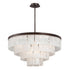 Eurofase Hainsworth, 8 Light Chandelier, Orb Model: 28047-018
