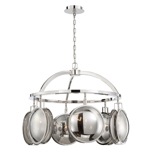 Eurofase Havendale Arrayed Blown Mercury Glass Suspended From Model: 33712-017
