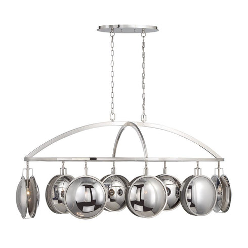 Eurofase Havendale Arrayed Blown Mercury Glass Suspended From Model: 33713-014