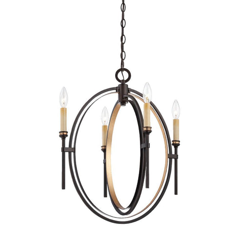 Eurofase Infinity 4 Light Chandelier Orb Model: 25646-016