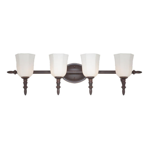 Eurofase Llody 4 Light Bathbar Oil Rub Bronze Model: 20377-014