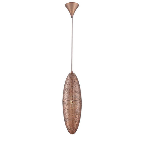 Eurofase Lozzo 1 Light Pendantcopper Model: 28379-011