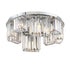 Eurofase Lumino 8 Light Flushmount In Chrome Model: 29081-011