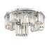 Eurofase Lumino 8 Light Flushmount In Chrome Model: 29081-011
