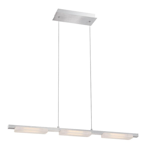 Eurofase Miles 3 Light LED Pendant Linear Model: 28087-014