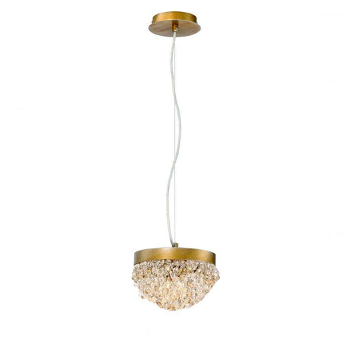 Eurofase Mondo 2 Light Chandelier Gold Model: 31828-017