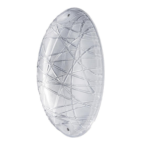 Eurofase Nido Oval 240 Outdoor Flush Clear Model: 23868-014