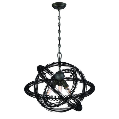 Eurofase Orbita 3 Light Chandelierbronze Model: 31387-019