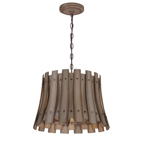Eurofase Panello Flared Wooden Panels Fastened With Bronzed Model: 38559-013