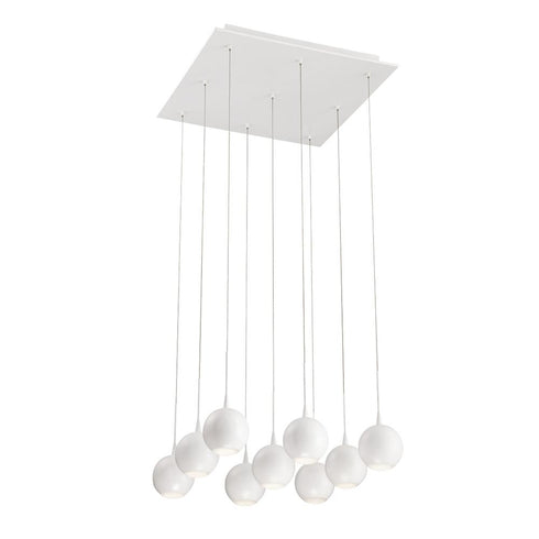 Eurofase Patruno Contemporary Matte Metal Spheres Arranged Model: 28170-013