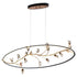 Eurofase Peraltaled Chandelierovl Brz Model: 31393-010