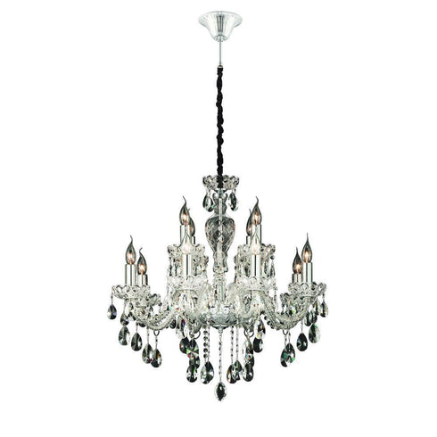 Eurofase Providence 12 Light Chandelier Clear Finish Model: 23124-035