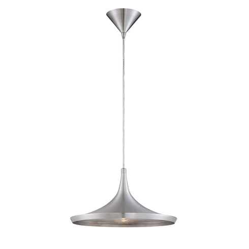 Eurofase Ramos Formed Metal Pendant With Textured Metallic Model: 20439-040