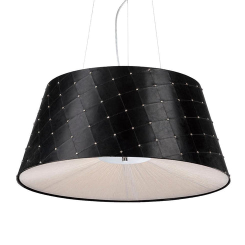 Eurofase Sasso 3 Light Pendant Chrome Black Model: 25625-011