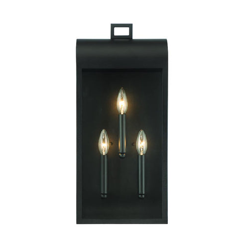 Eurofase Sawyer 23 Inch 3 Light Outdoor Wall Sconce Model: 41968-017