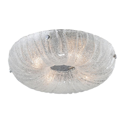 Eurofase Spectra 4 Light Flushmount Round Clear Model: 25691-016