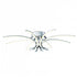 Eurofase Spruzzo 8 Light Large LED Flush Chrome Model: 31862-011