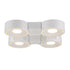 Eurofase Stavro 4 Light LED SurfacesqWhite Model: 30277-014