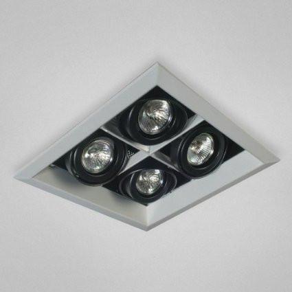 Eurofase TE114A-0N 4 Light Multiple Mr16 Platinum/Black
