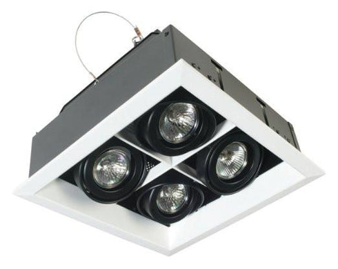 Eurofase TE114BTR-0N 4 Light Multiple Mr16 Platinum/Black