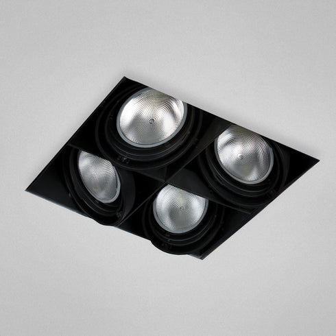 Eurofase TE224B-01 4 Light Trimless Multi Par30 Black