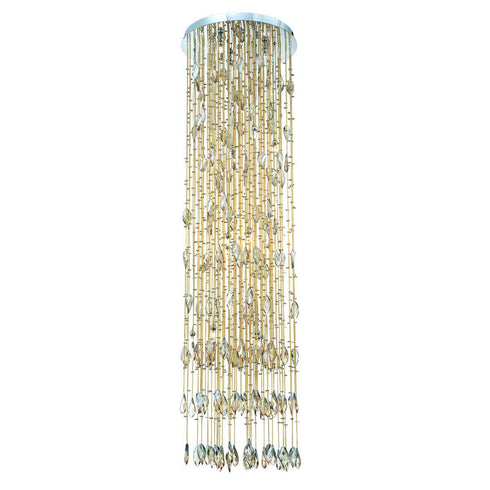Eurofase Vega 15lt Pendant Chrome Amber