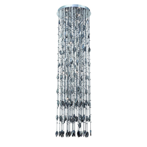 Eurofase Vega 15lt Pendant Chrome Smoke
