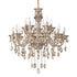 Eurofase Venetian 15-light Chandelier, Cognac Brandy Finish Model: 23127-012
