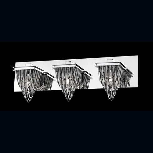 Eurofase Wasaga 3 Light Bathbar Chrome Model: 26319-018