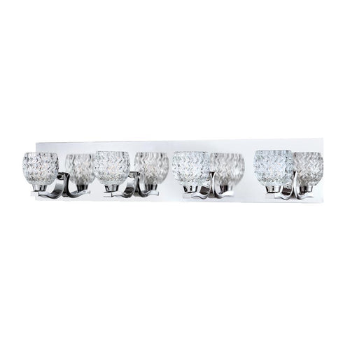 Eurofase Wave 4 Light Bathbar Chrome Model: 25729-016