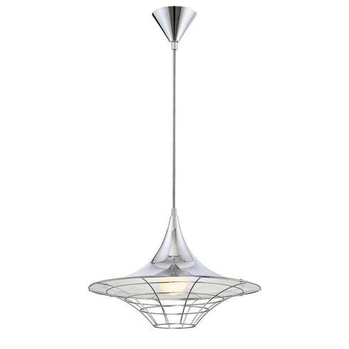 Eurofase Windsor 1 Light Pendant In Chrome Model: 30015-012
