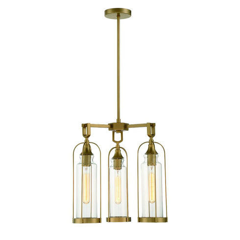 Eurofase Yasmin 18 Inch 3 Light Outdoor Chandelier Model: 42728-027