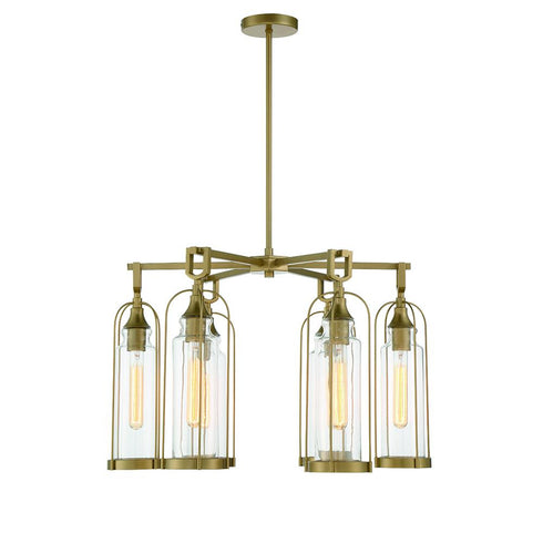 Eurofase Yasmin 27 Inch 6 Light Outdoor Chandelier Model: 42729-021