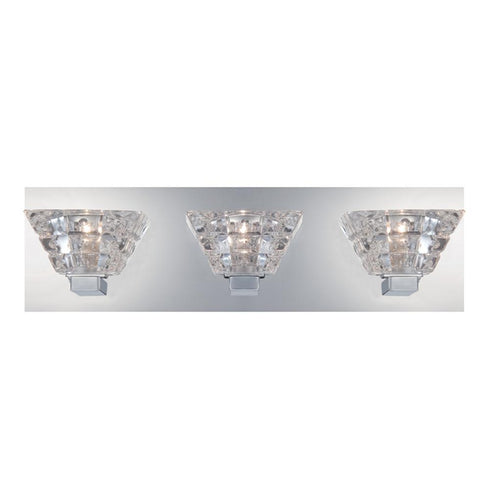 Eurofase Zilli 3 Light Bathbar Chrome Model: 28031-017