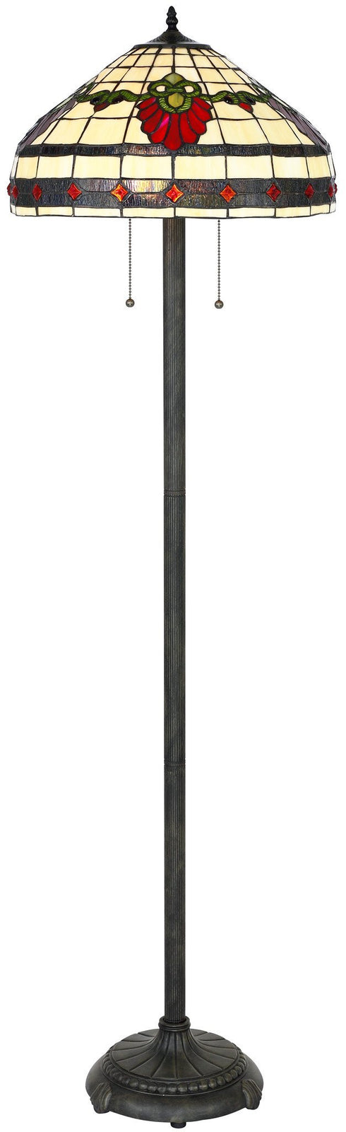 F601-18-159 Surry Collection Tiffany Floor Lamp