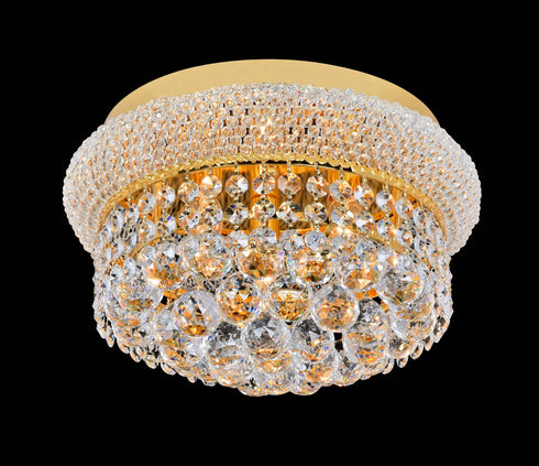 Gold Classic Crystal Balls Ceiling Light