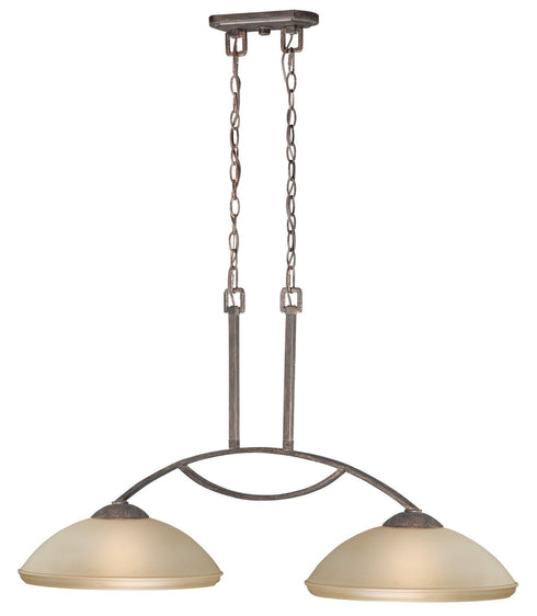 HS-PDD390BW Vaxcel Helsinki 39" Island Brushed Nickel