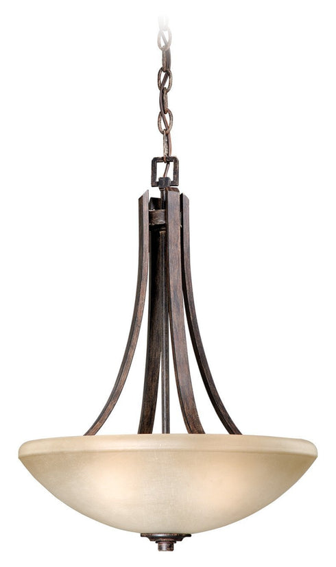 HS-PDU170BW Vaxcel Helsinki 17" Pendant Black Walnut