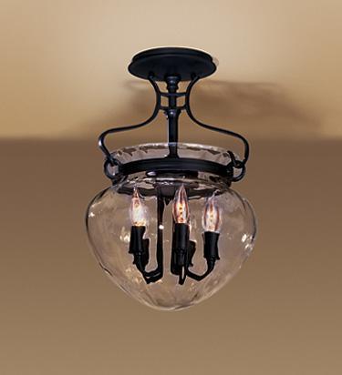 Hubbardton Forge Acharn Semi Flush Model: 126754-SKT-03-LL0095