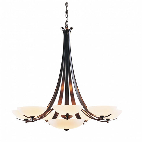 Hubbardton Forge Aegis 7 Arm Chandelier Model: 191236-SKT-25-ZX0123
